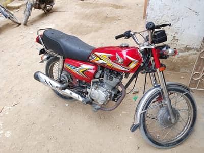 Honda cg125 2017 model Karachi nmbr