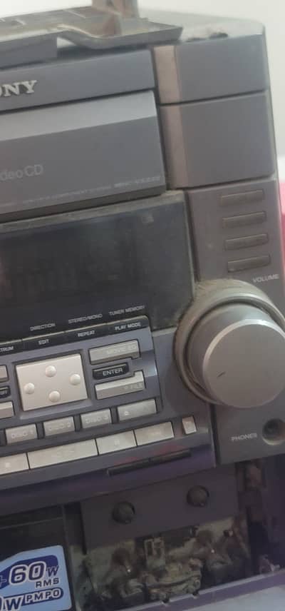 sony original emplifier and speaker