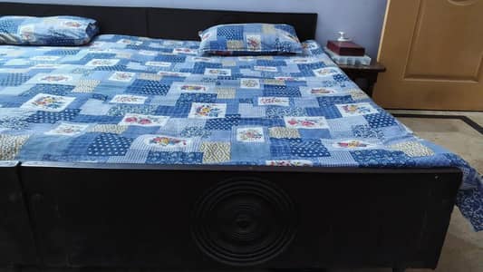 Two Single Wooden Beds (Masaries) – Good Condition