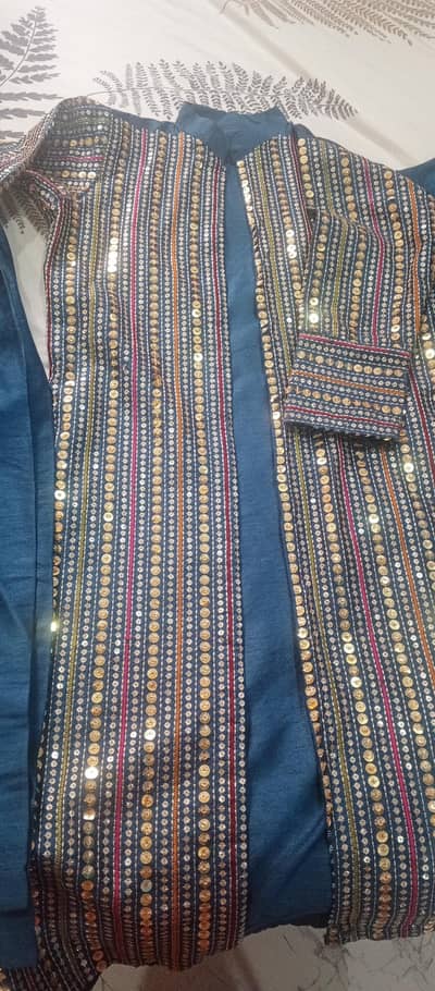 3 picec embroidery kattan silk
