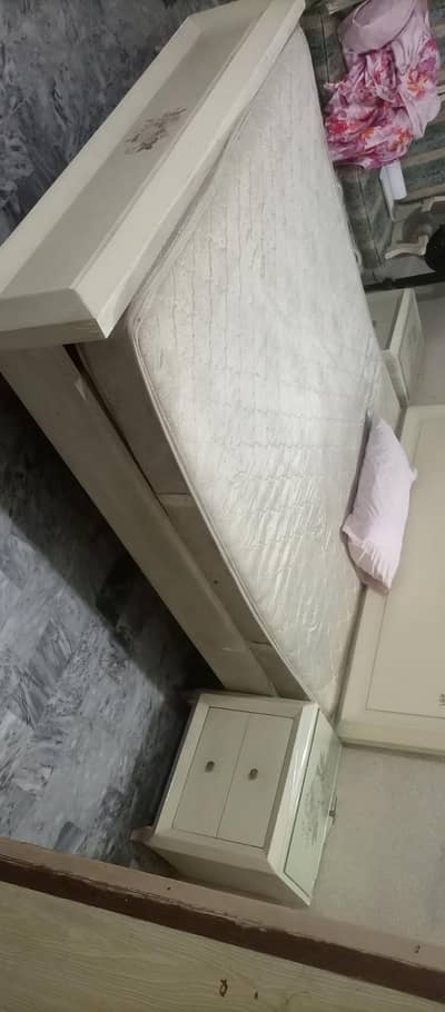 Diamond King Size Bed Spring Mattress Victoria 78"×72"