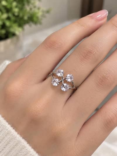 Italian silver ring