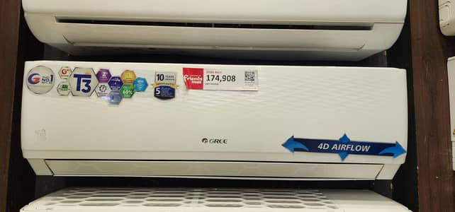 Gree split ac inverter 1.5 ton 18pith18w t3