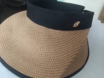 Original made in Korea straw visor.
