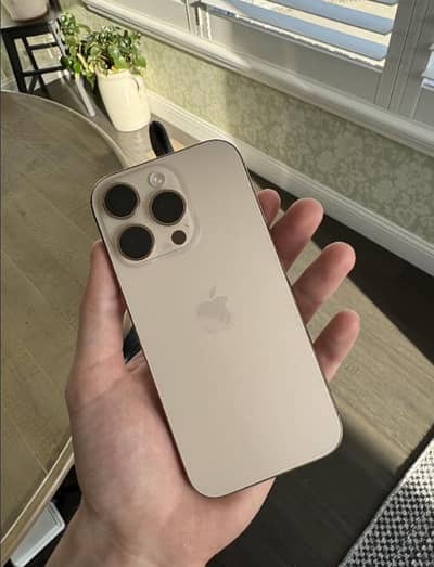iPhone 16 Pro Max Desert titanium