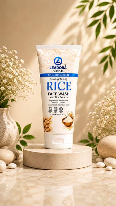 premium rice face wash