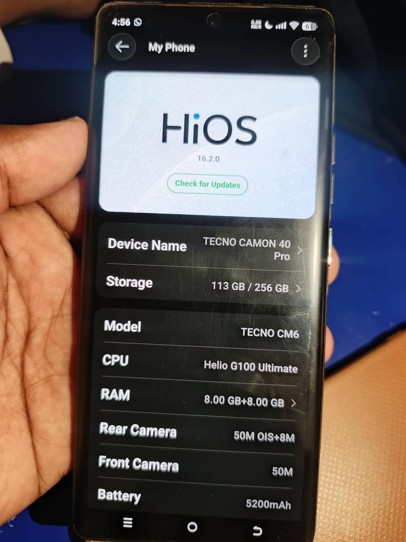 Tecno CAMON 40 1