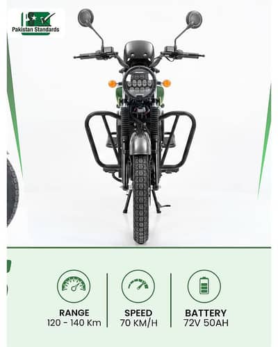 Zhongfa CZ 125 Electric Bike | Available on Booking | Electric Bike