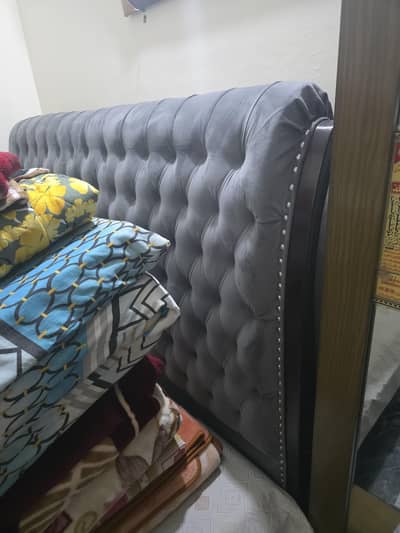 king size double bed solid shisham wood