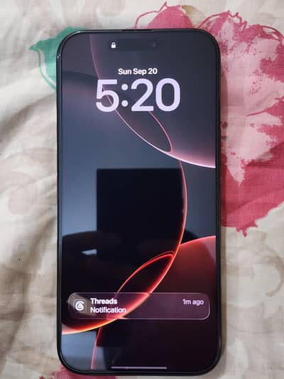 Apple iPhone 16 Pro Max ( with sim time available)