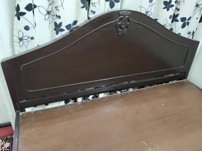 double bed without mattress