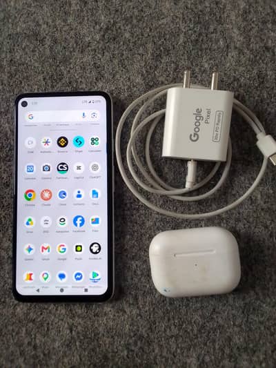 Google Excel 4A 5G full fresh set one month use 6 128 urgent sale