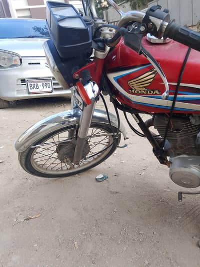 Honda CG 125 model 2016 Sukkar Number condition all ok