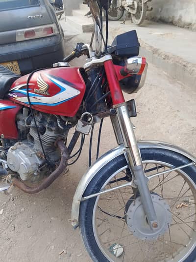 Honda CG 125 model 2016 Sukkar Number condition all ok