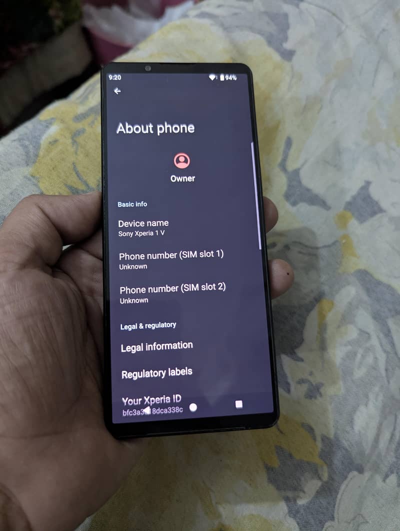 Sony Xperia 1 Mark 5 6