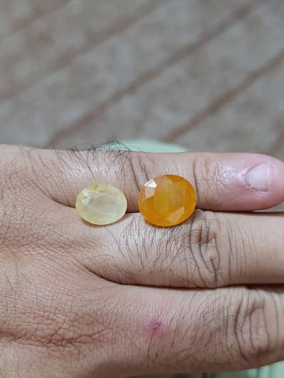 PUKHRAJ STONE PAIR