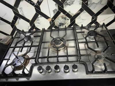 5 burners stove
