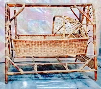 wooden baby swing