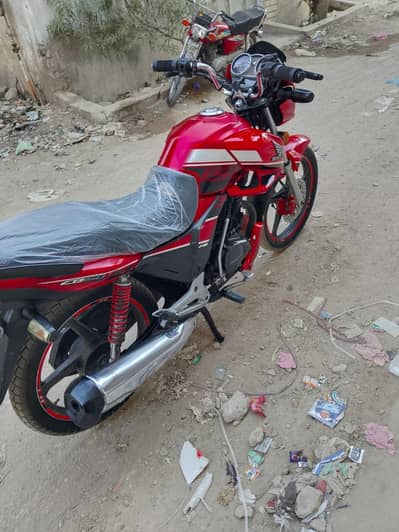 Honda CG 150 2018 Model | Red | Fully Modified | Excellent Condition