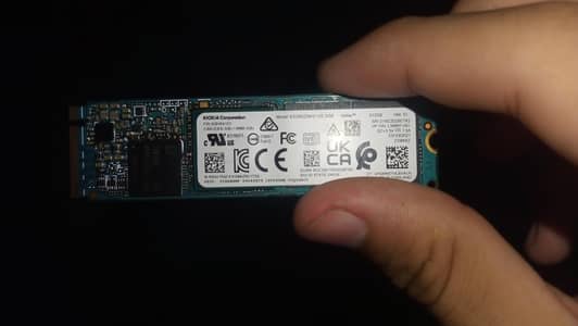 Kioxia 512GB M. 2 NVMe PCIe SSD
