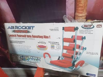 Ab Rocket Unused with complete accessories