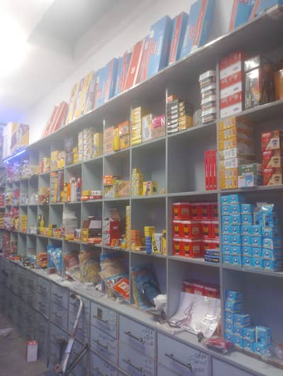 Complete Auto Parts Shop Material & New Cabin Setup for Sale