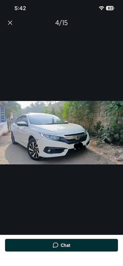 Honda Civic ug model red meter 2018 top line urgent sale03173828167