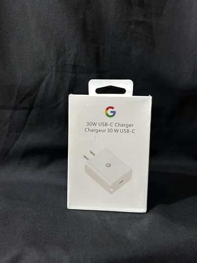 Original Google 30W USB-C Charger - Brand New Box Pack