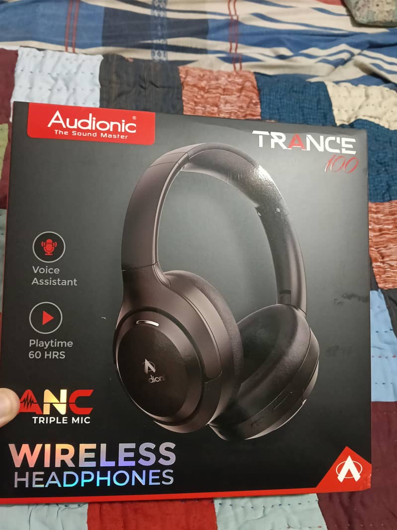 Audionic wireless Headphones 0