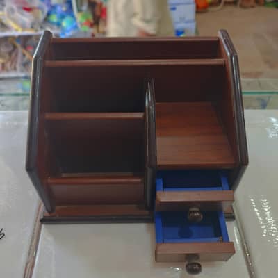 Wooden Desk Organizer