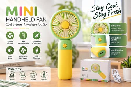 Mini Handheld Fan