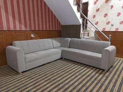 L shape sofa Brand New Condition 3+3+1