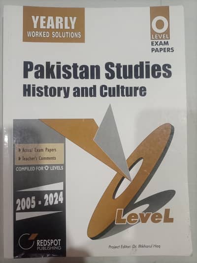 o level Pakistan studies past papers(topical)