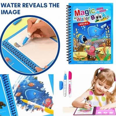 magic water canvas for kids art drawing no mass