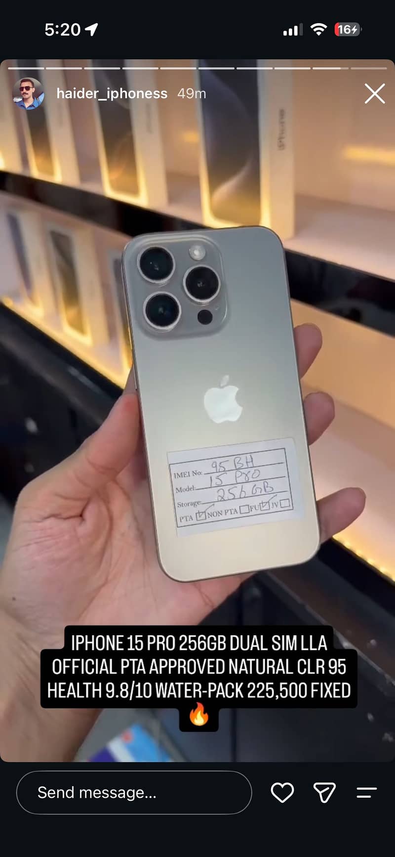 Apple iPhone 15 Pro 0