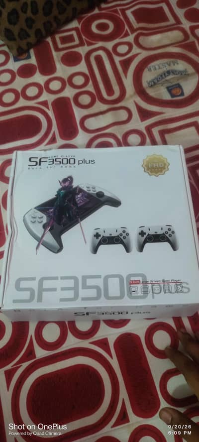 SF 3500 plus retro gaming gear with box and Accessories. .