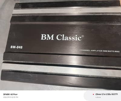 Car Amplifier BM Classic