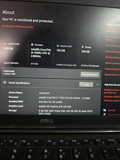 Laptop for Sale Dell latitude 7480