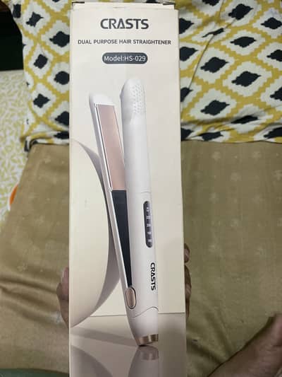 Crasts dual purpose hair straightener