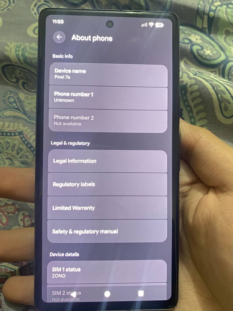Google Pixel 7a PATCH PHONE 3