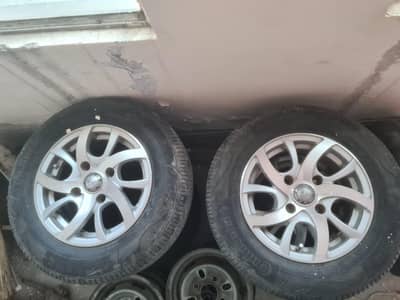 rims R13 with continental tyres.