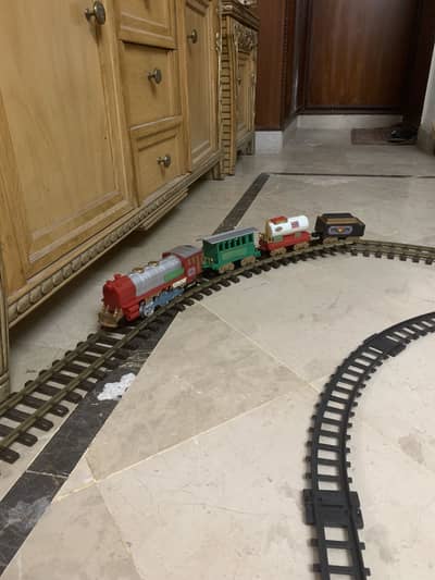 German Metal Train Track Set