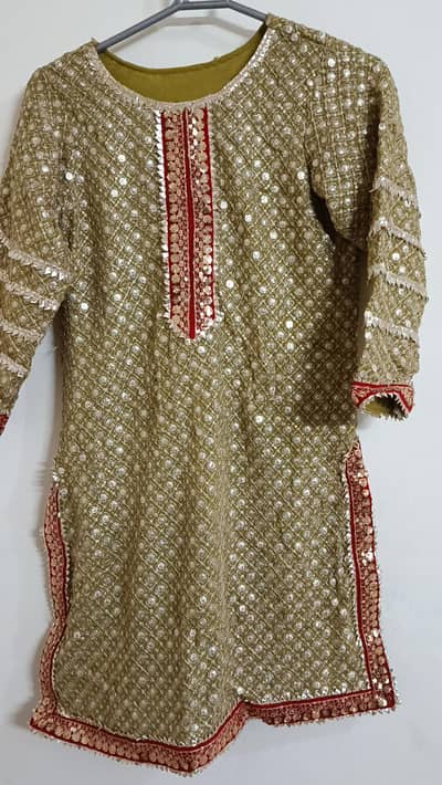 Mehndhi Bridal Dress