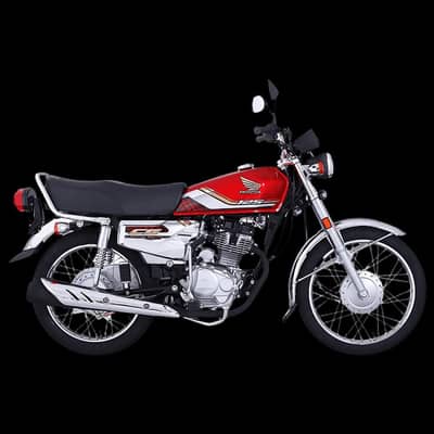 Honda CG125s silver