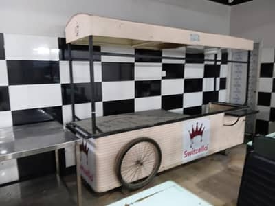 Food Stall Cart | Custom Food Cart | Fast Food Counter
