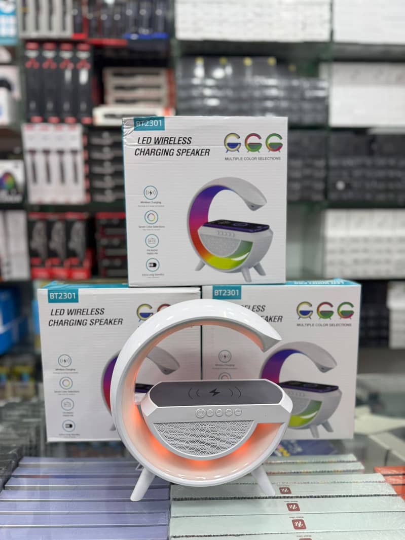 wireless charging+ bluetooth speaker 1