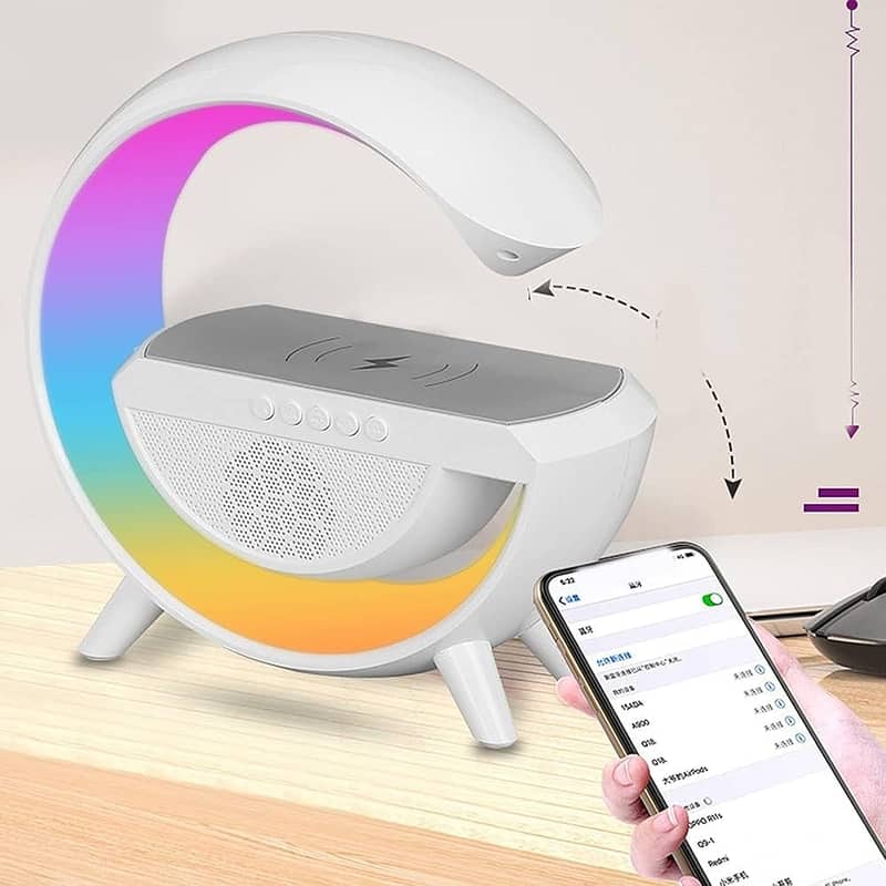 wireless charging+ bluetooth speaker 4