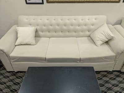 Sofa set of 3 sitter and 1 sitter Contact 03008578271