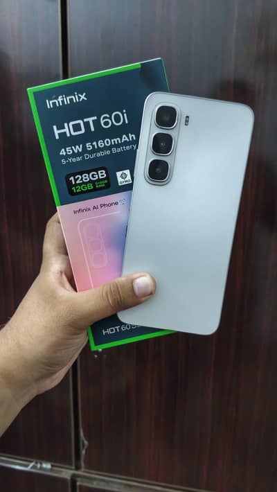 Infinix hot 60i box open like new full warranty 0315//4268//747