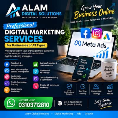 Grow Your Business Online with Alam Digital Solutions!